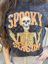 Spooky Season Skeleton Tshirt