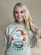 Santa’s Coming Sweatshirt