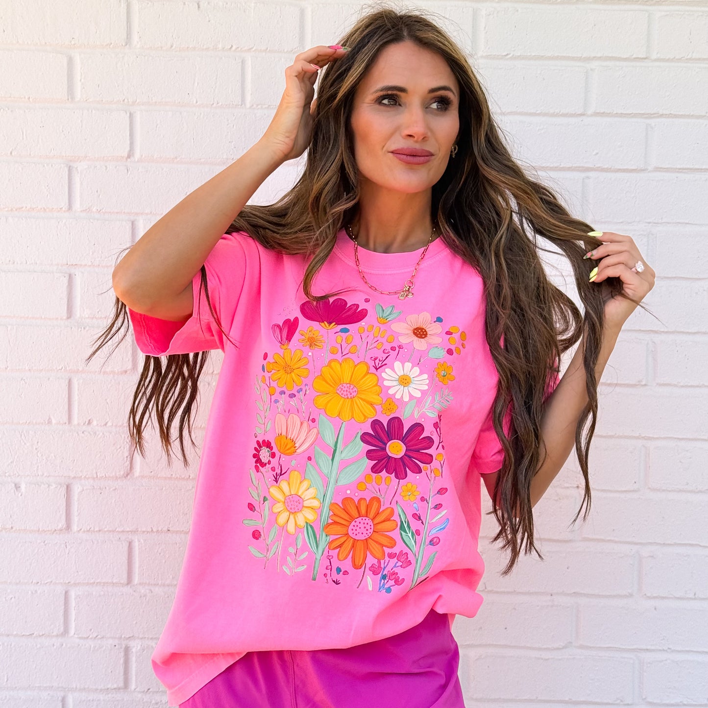 Preppy Floral Brushstroke, Boho Floral, Floral Mama, Summer Vibes, Spring Flowers, Wildflower, Boho Summer Tshirt