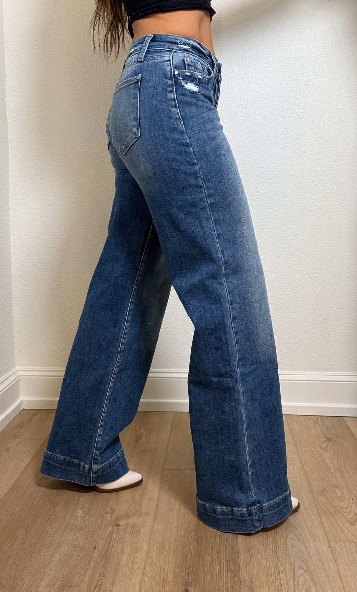 Emma Jean Wide Leg Trouser Jeans