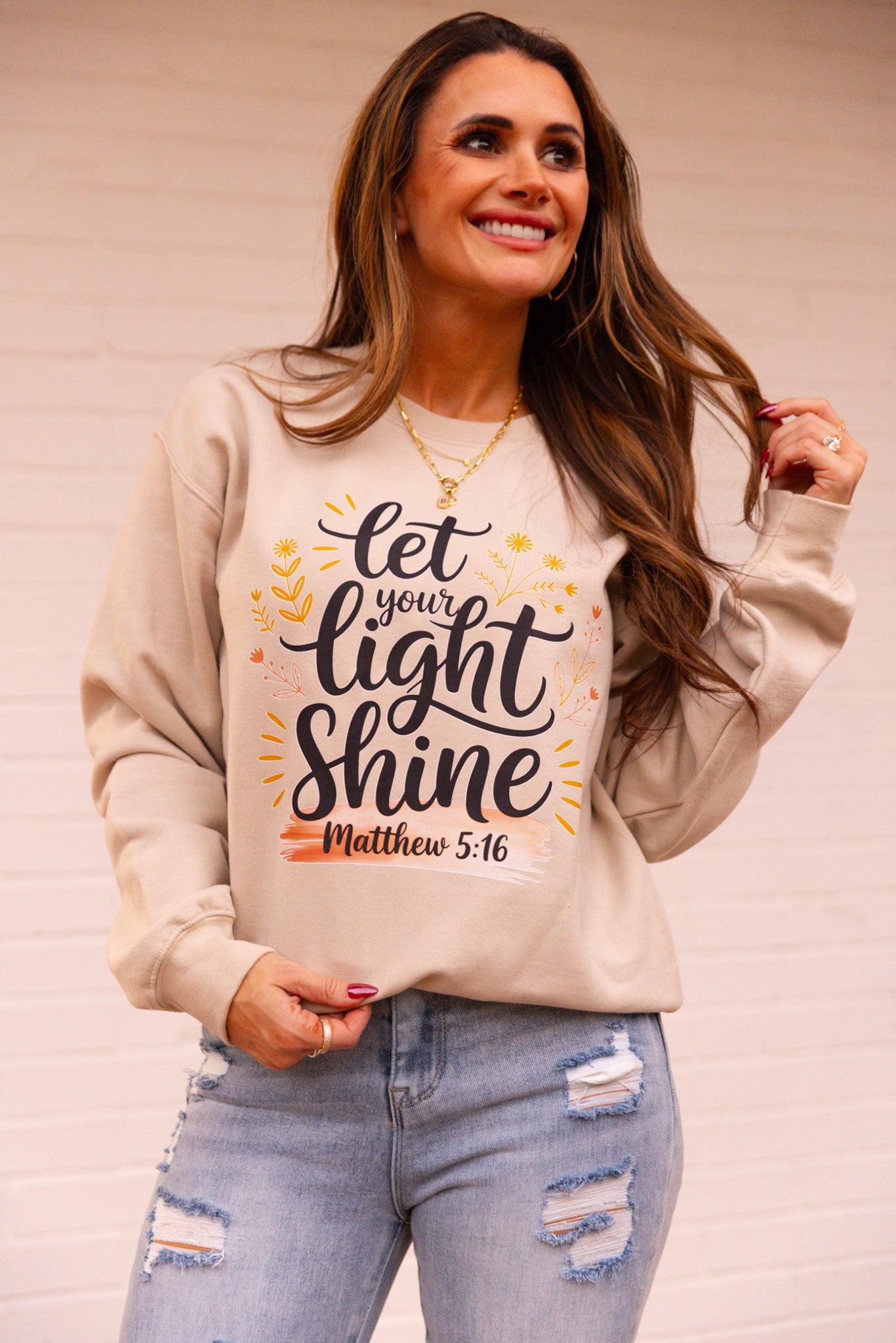 Let Your Light Shine Sweatshirt