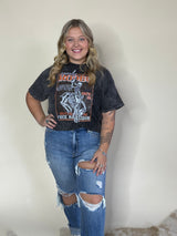 Acid Wash Spooky Rodeo Tshirt