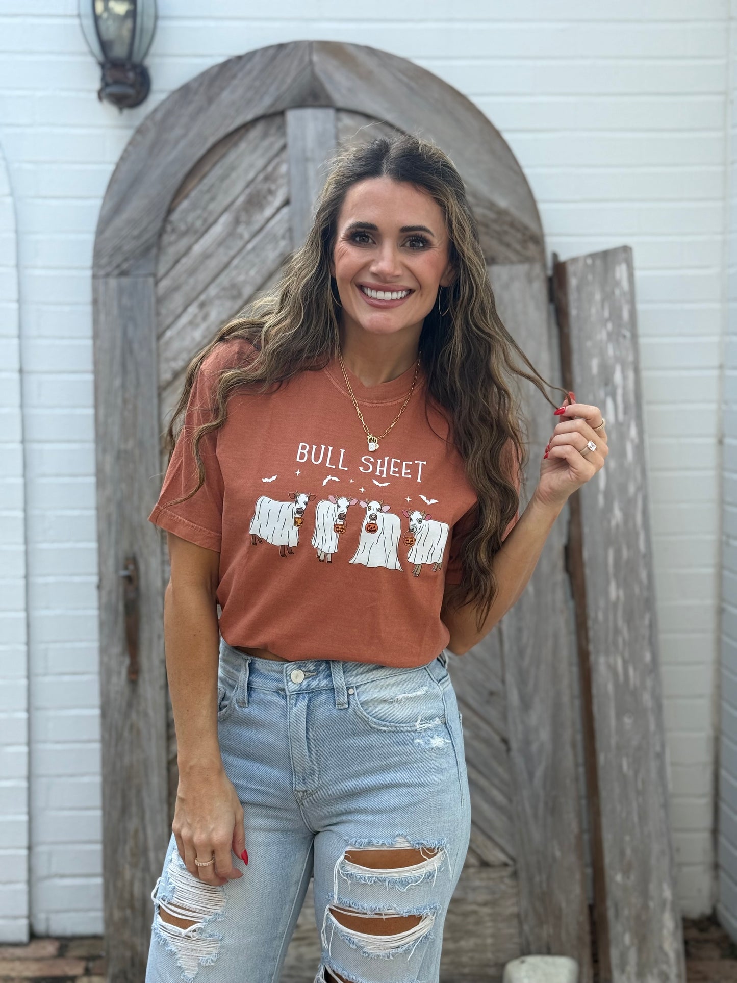 Bull Sheet Halloween Tshirt