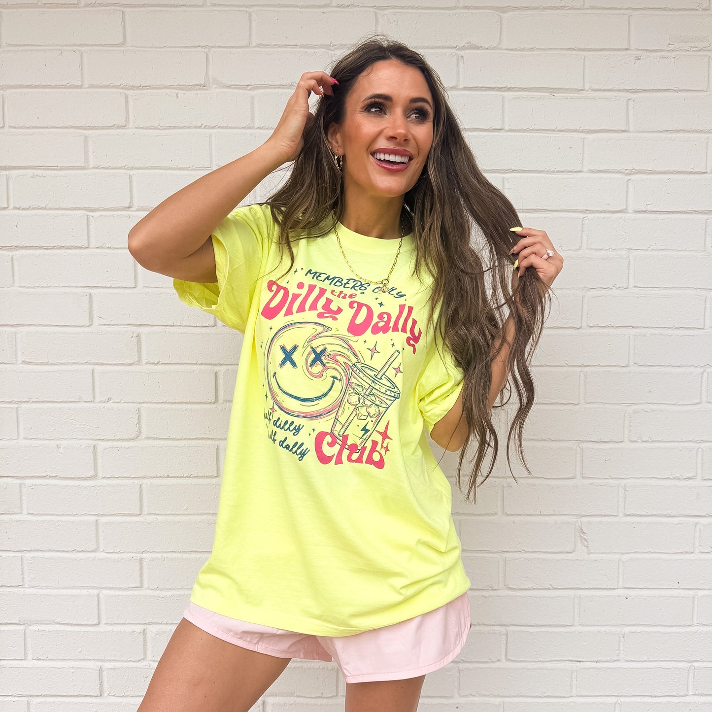 Members Only Dilly Dally Club, Funny, Sarcastic, Retro, Sassy Tshirt