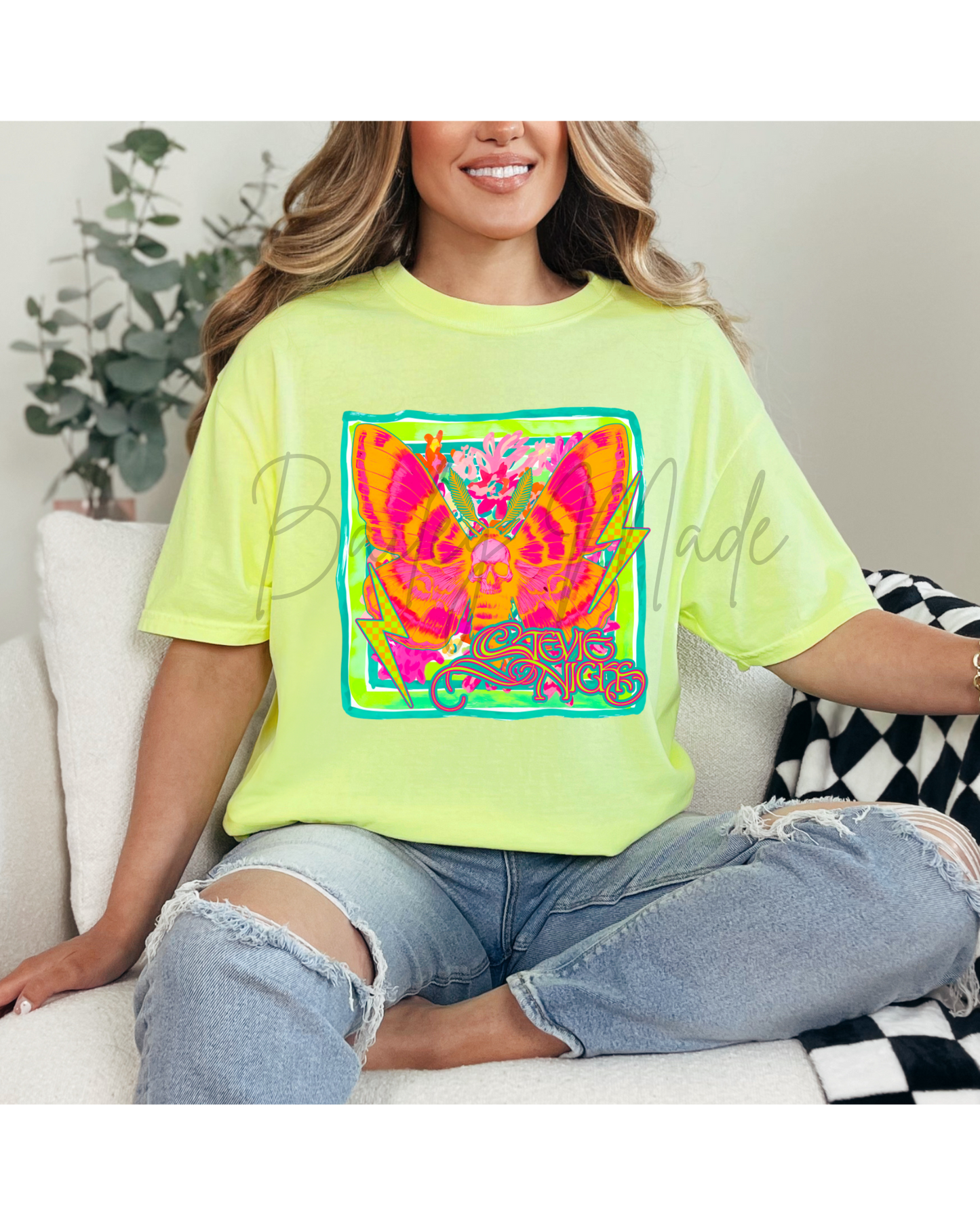 Neon Stev!e Band Tshirt