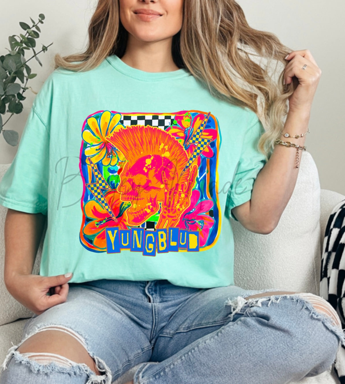 Neon Yung Band Tshirt