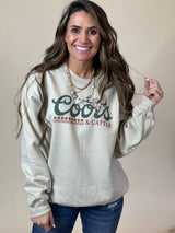 Tan Cattle Sweatshirt