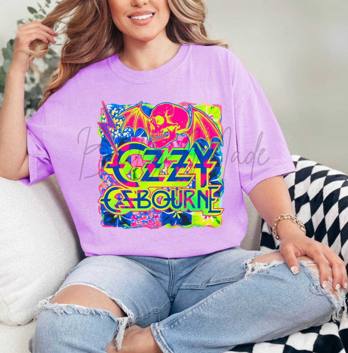 Neon 0zzy Band Tshirt