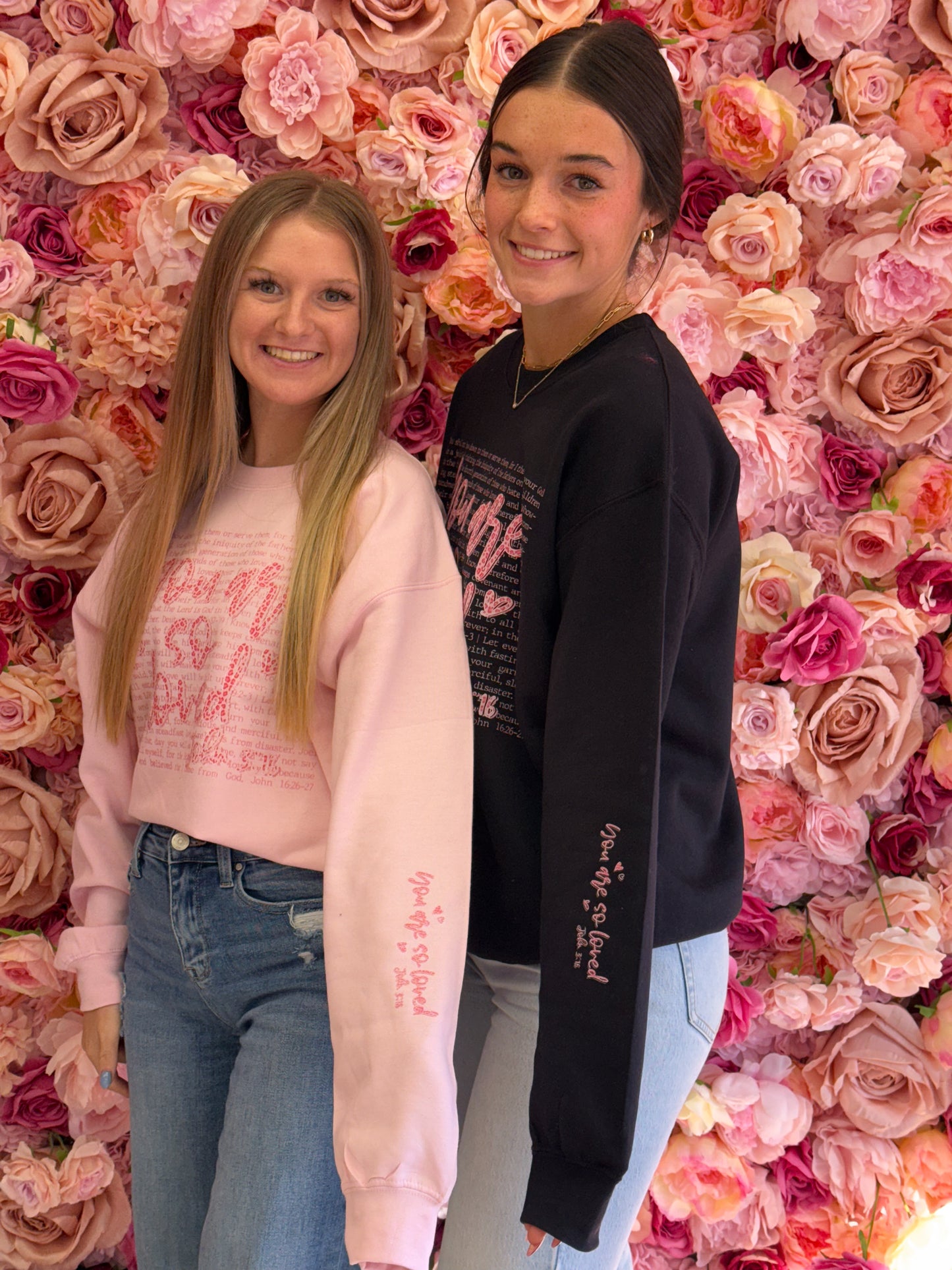 Leopard You are so Loved Valentine's Heart, Bible Verse, Bible Jesus Religious, Christian, Valentine Jesus Love Sweatshirt