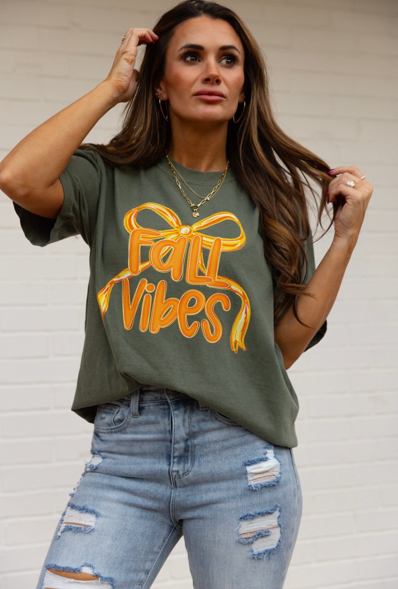Bow Fall Vibes T-shirt