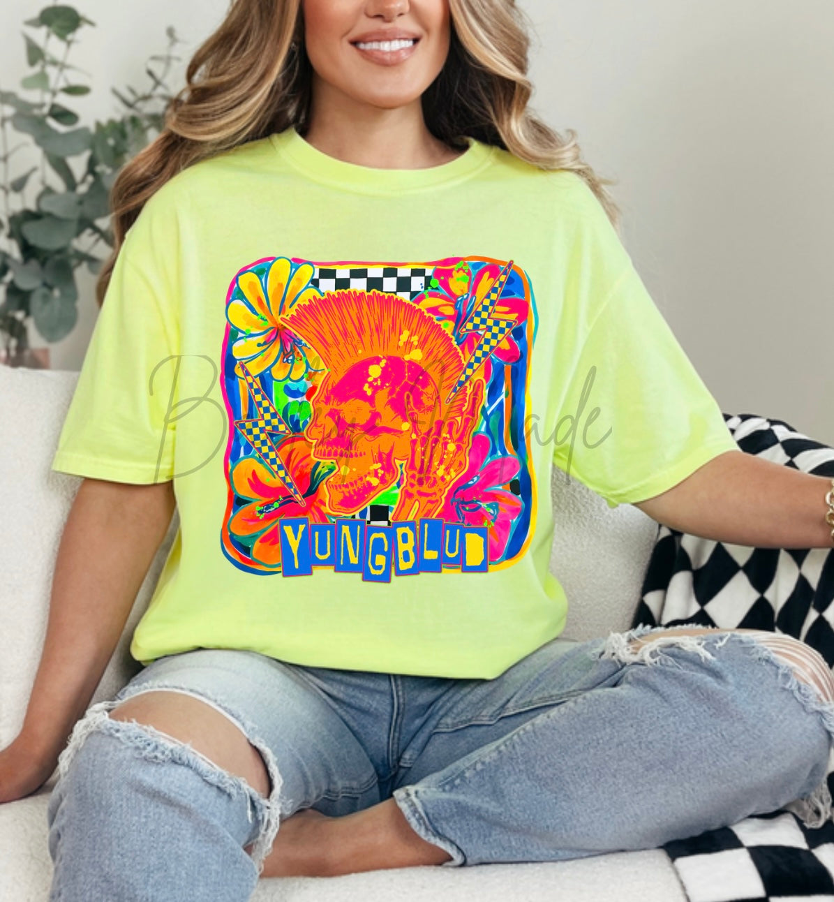 Neon Yung Band Tshirt