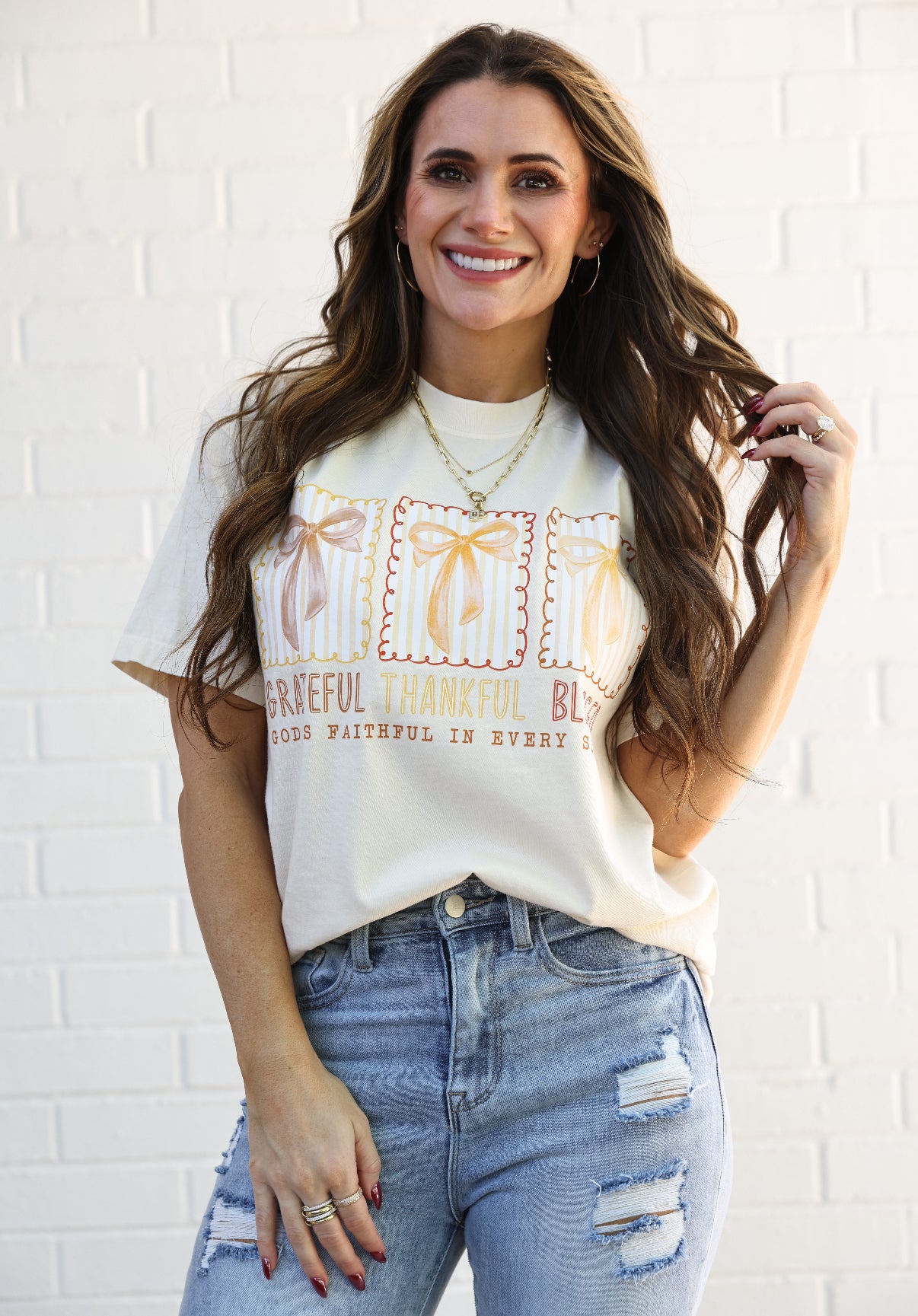 Grateful, Thankful & Blessed T-shirt