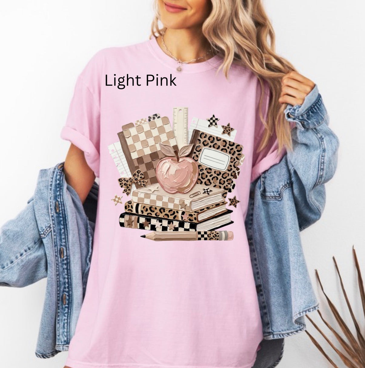 Coquette Back to School, Teacher Coquette, Teacher, School, Retro, Back to School, checker Trendy Teacher T-shirt