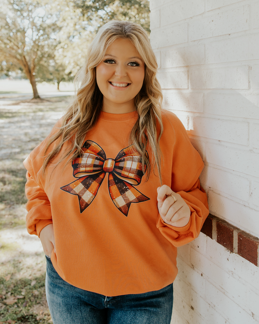 Fall Bow Sweatshirt