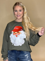Santa Make America Great Again LIVE Sweatshirt