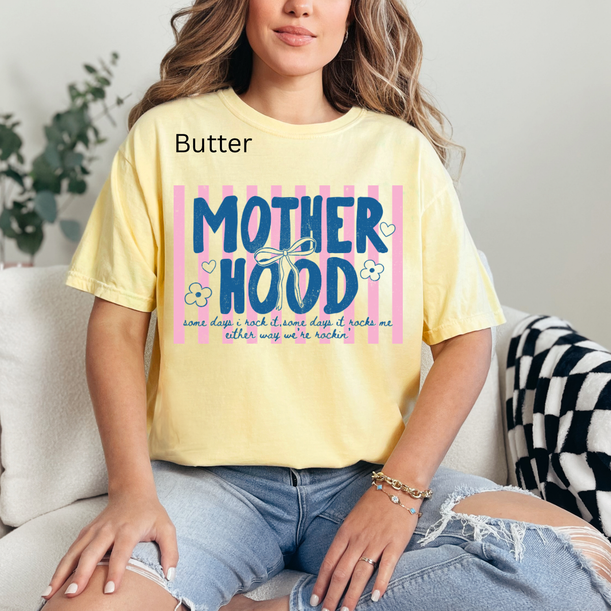 Motherhood, Trendy Mom, floral mom tshirt