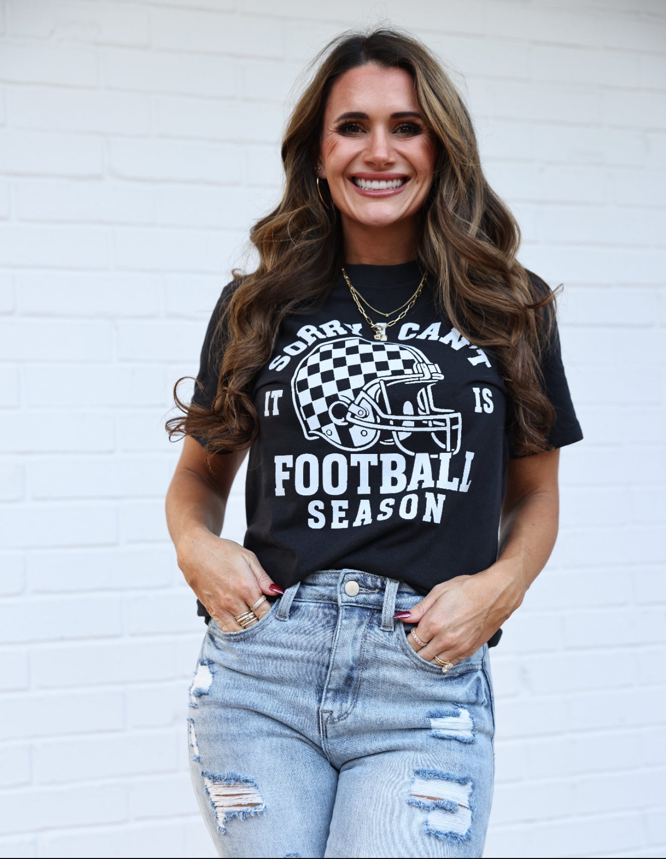 Sorry I Can't It Is Football Season T-shirt