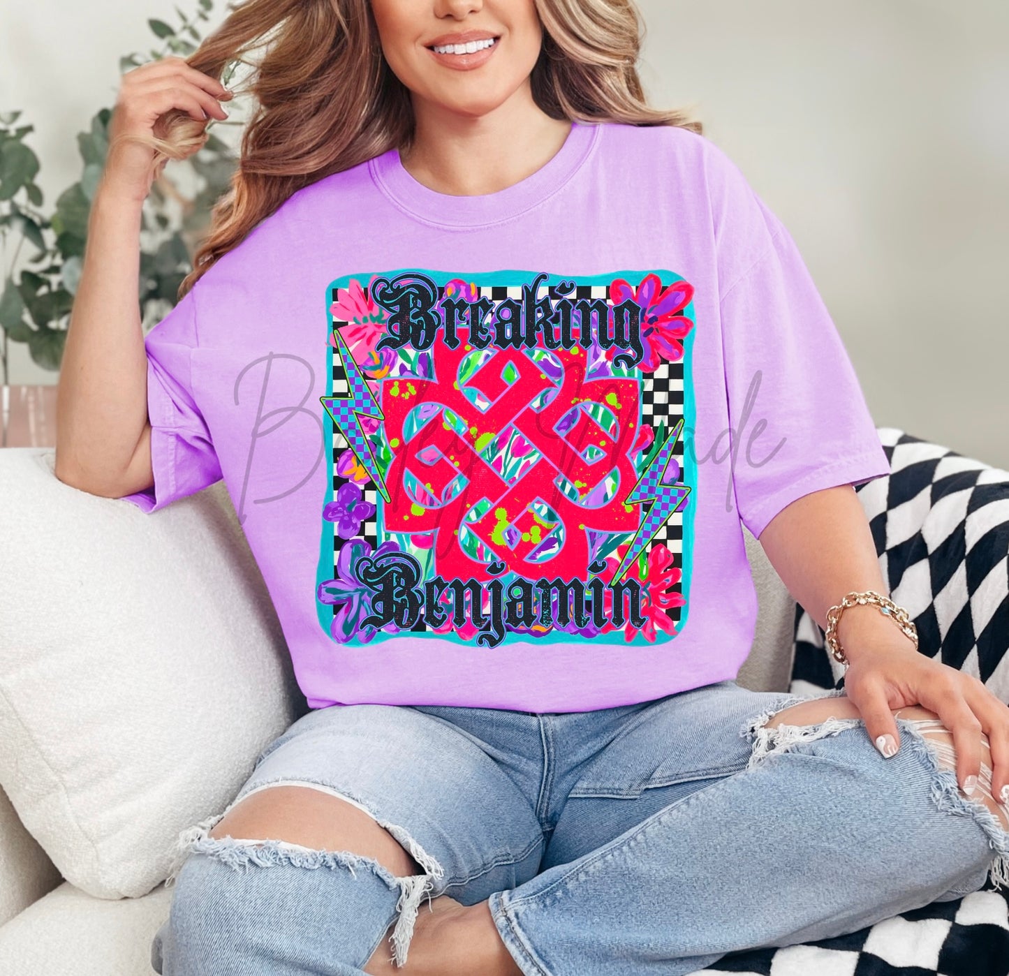 Neon Benj@min Band Tshirt