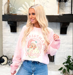 Pink Christmas Vibes Sweatshirt