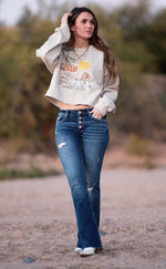 Shortie Girl Bootcut Jeans