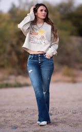 Shortie Girl Bootcut Jeans