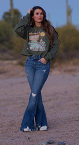 Darling Light Denim Flare Jeans