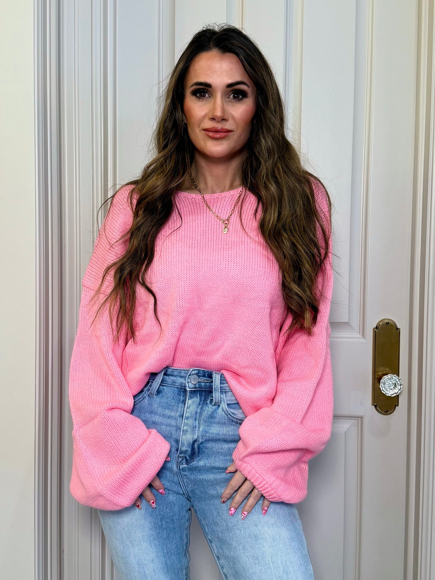 Low back Bow Sweater