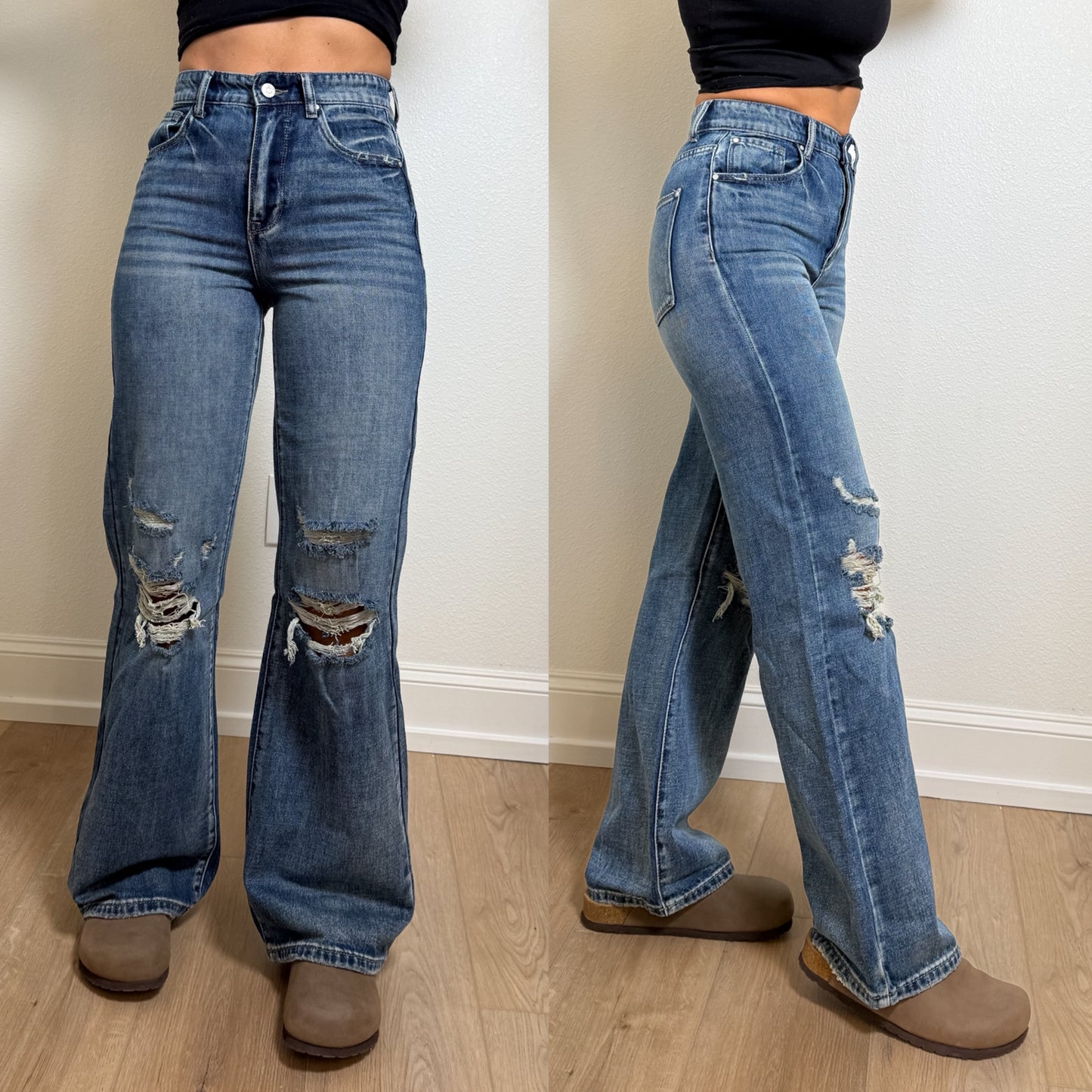Ava Alyse Vintage Relaxed Jeans