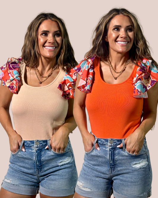 Ryleigh Floral Bodysuit