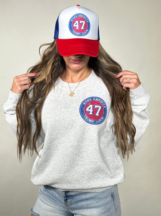 Make America 47 Trucker Hat