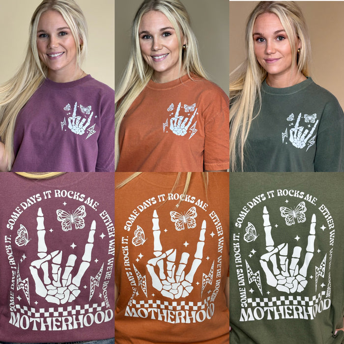 Motherhood Rocks Me Tshirt
