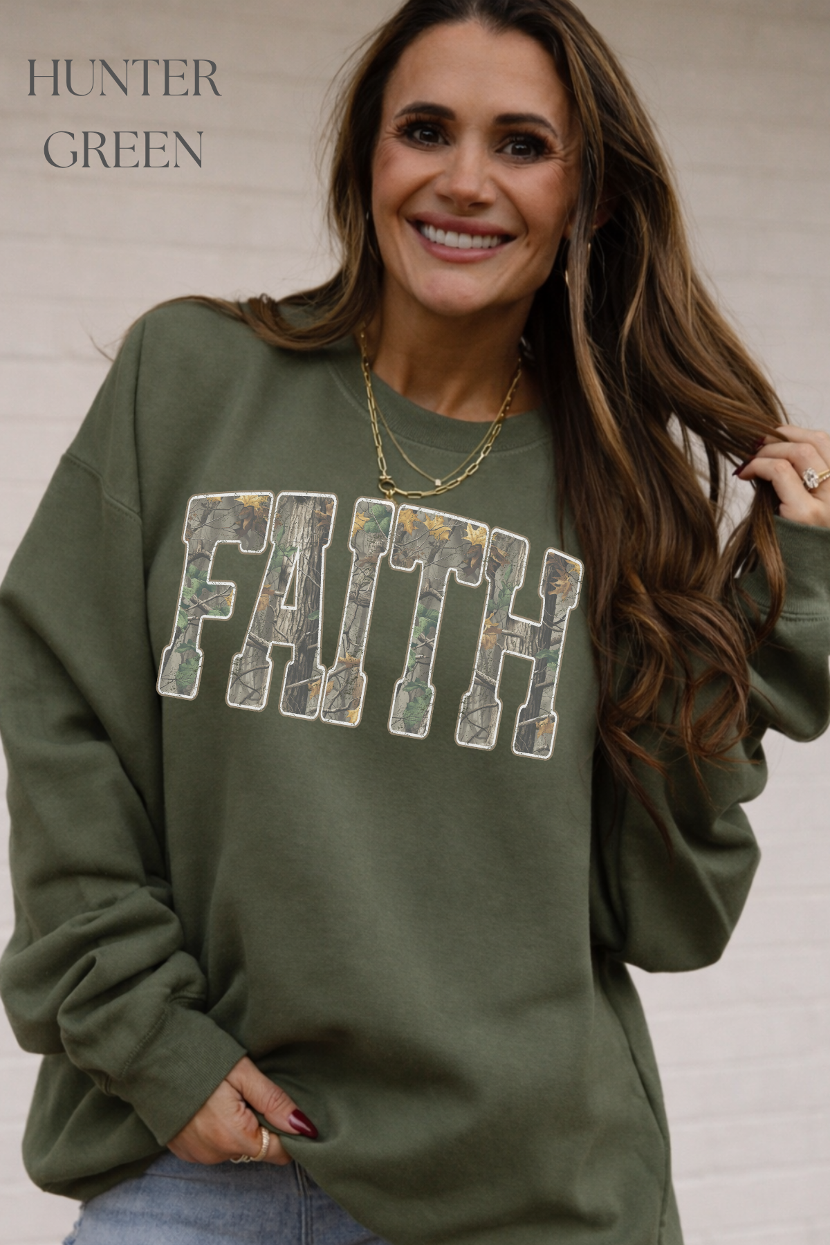 Cutie Plain Camo Phrases Western JESUS, MAMA, AMEN, PRAY, FAITH, Retro Camo, Country Distressed Cowboy Quote, Camouflage Design, Western Concert, Southern Sweatshirt