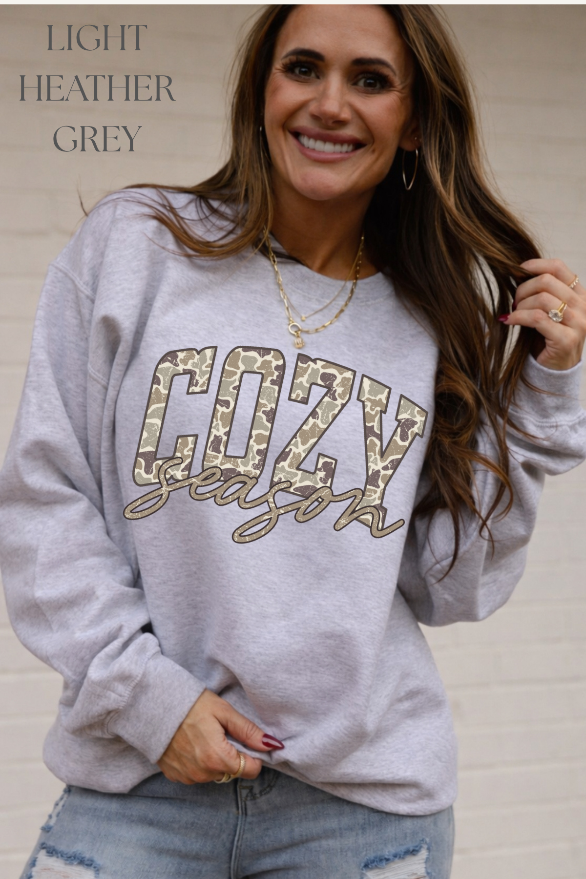 Camo Jesus Bow, Cozy Season, Coffee Weather, Pray Bow, Gameday Sweatshirt