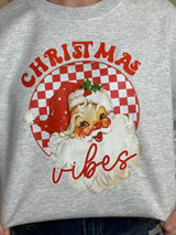 Red Christmas Vibes Sweatshirt