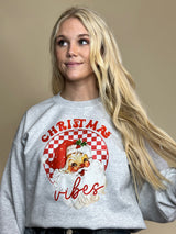 Red Christmas Vibes Sweatshirt