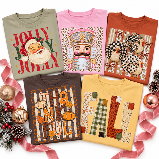 Seasonal Bundle T-shirt Set