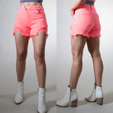 CORAL CROSS OVER SHORTS