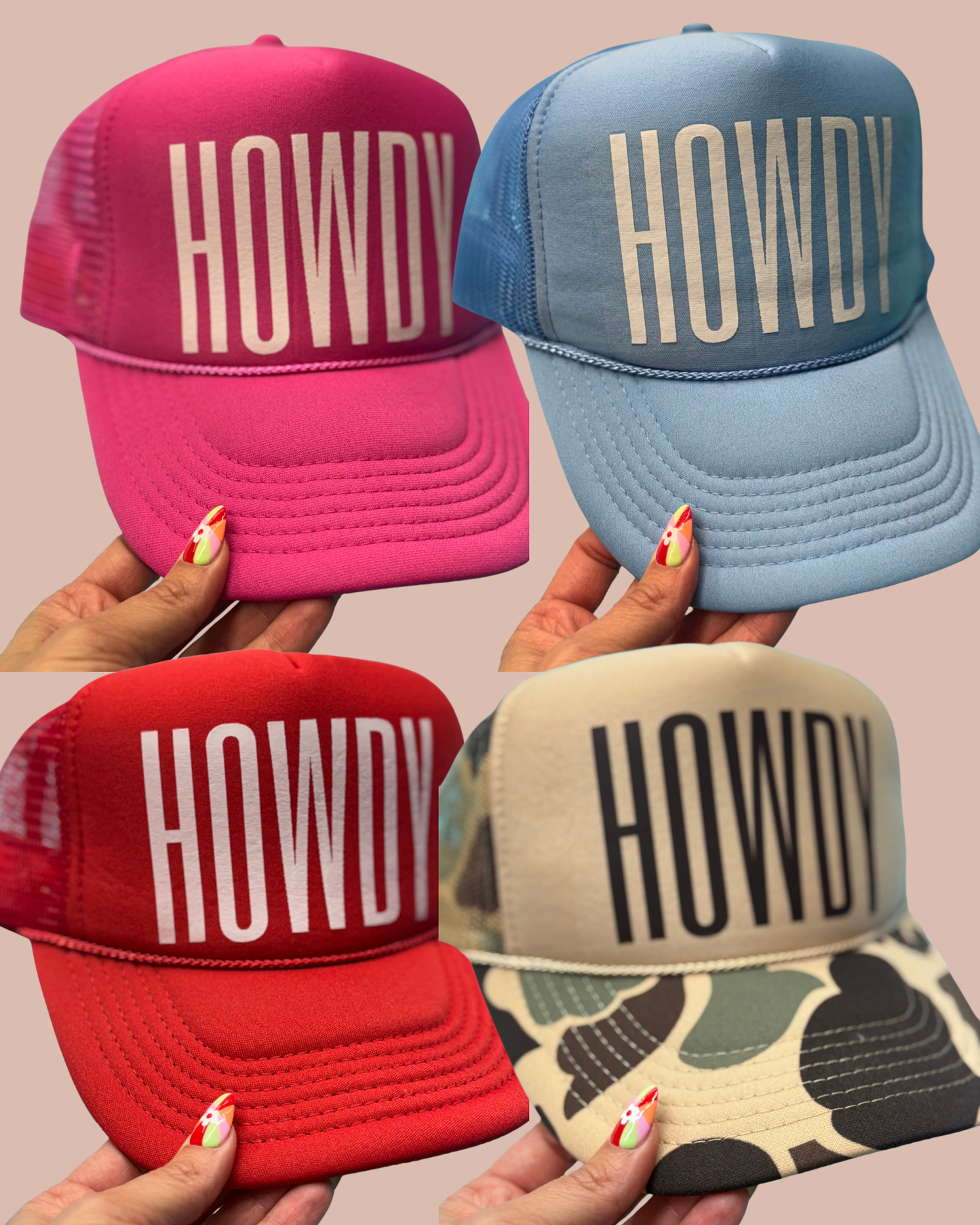 HOWDY HONEY DARLIN Trucker Hat