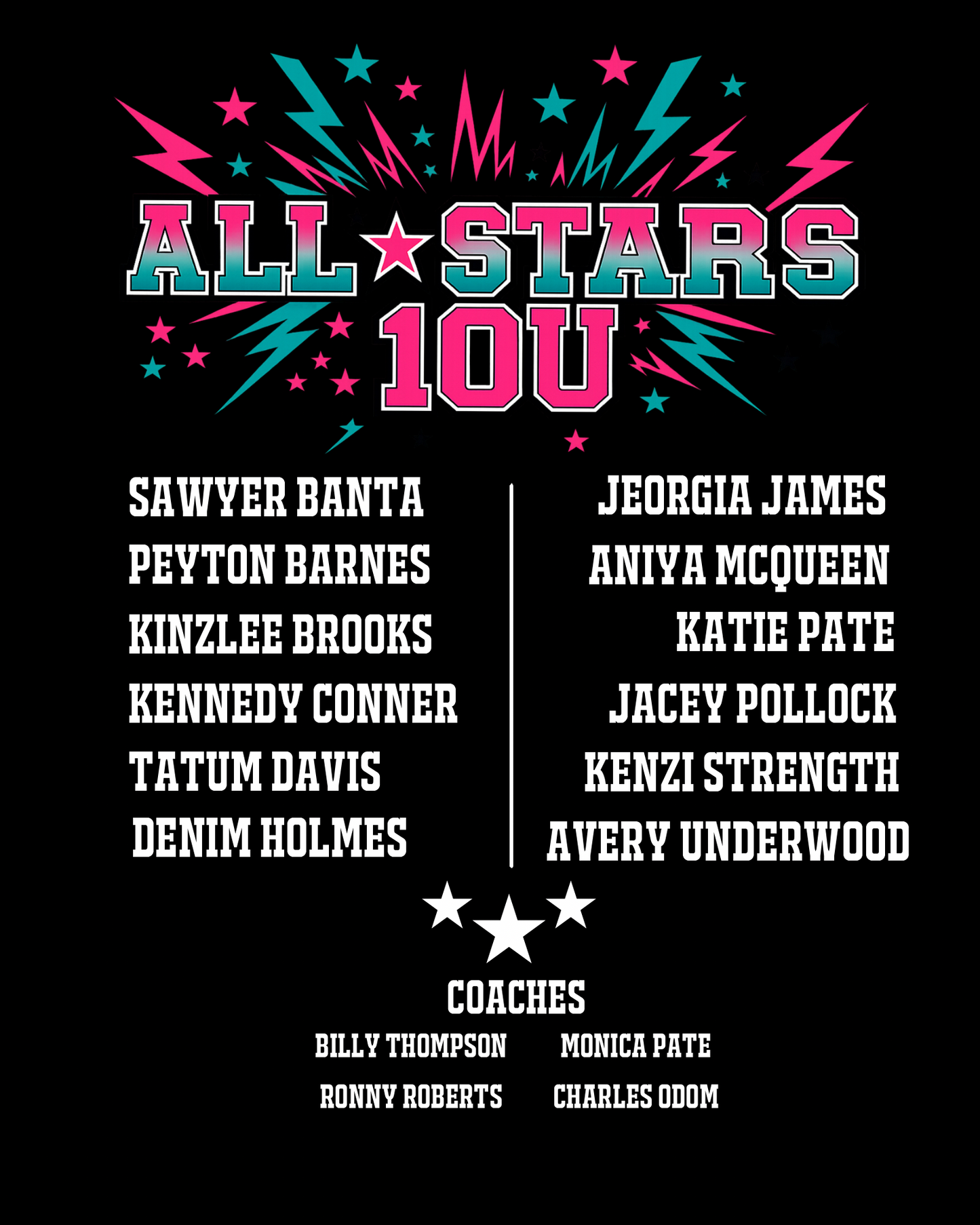 TC Elite ALL STARS TSHIRTS