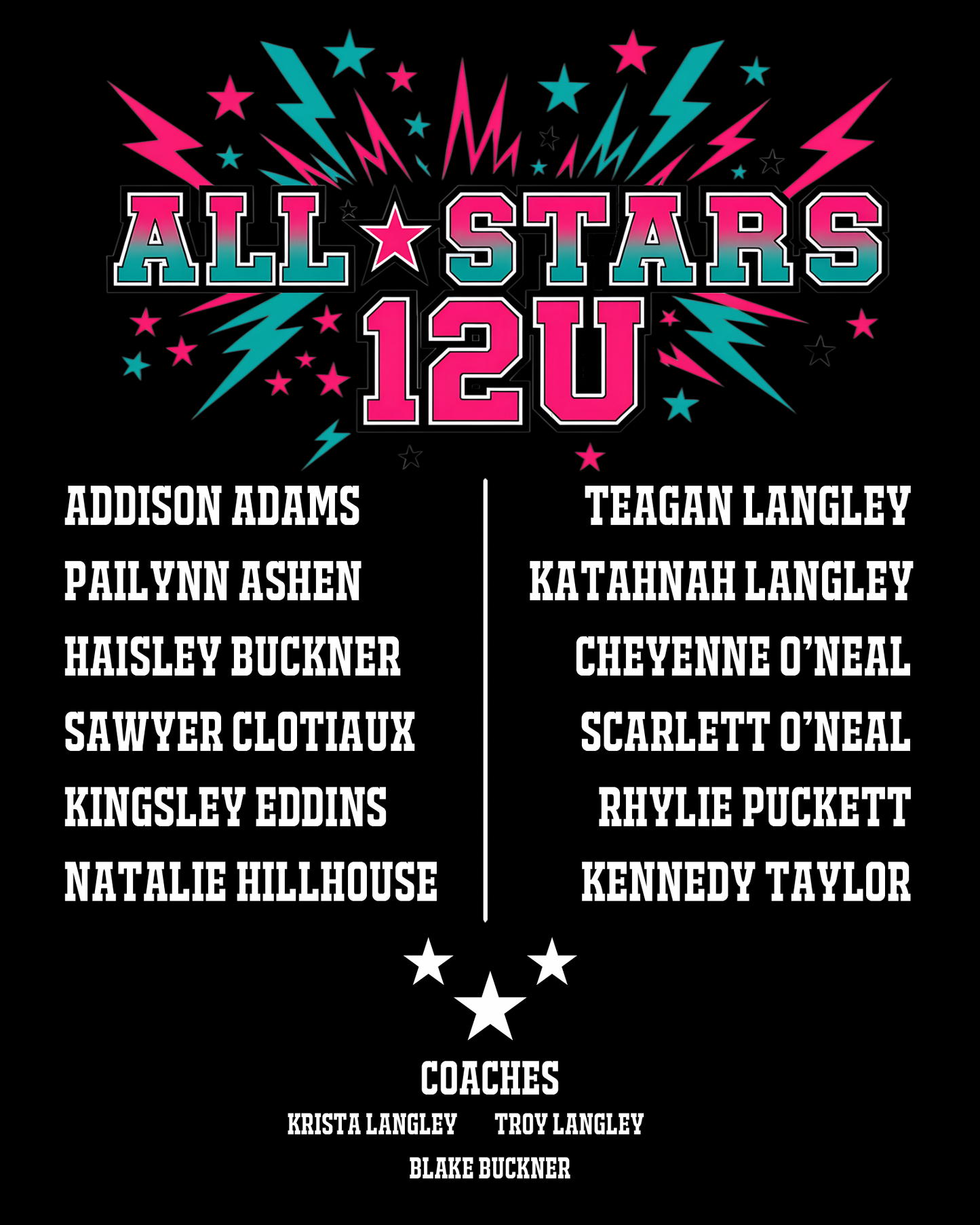 TC Elite ALL STARS TSHIRTS