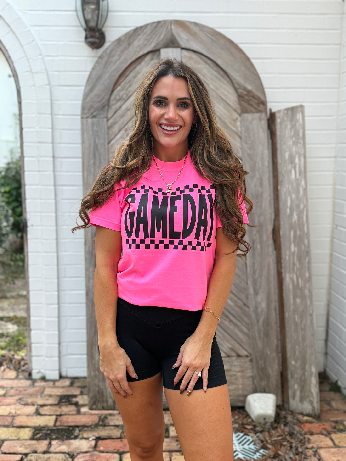 Pick Your Color Checkered Game Day Tshirt