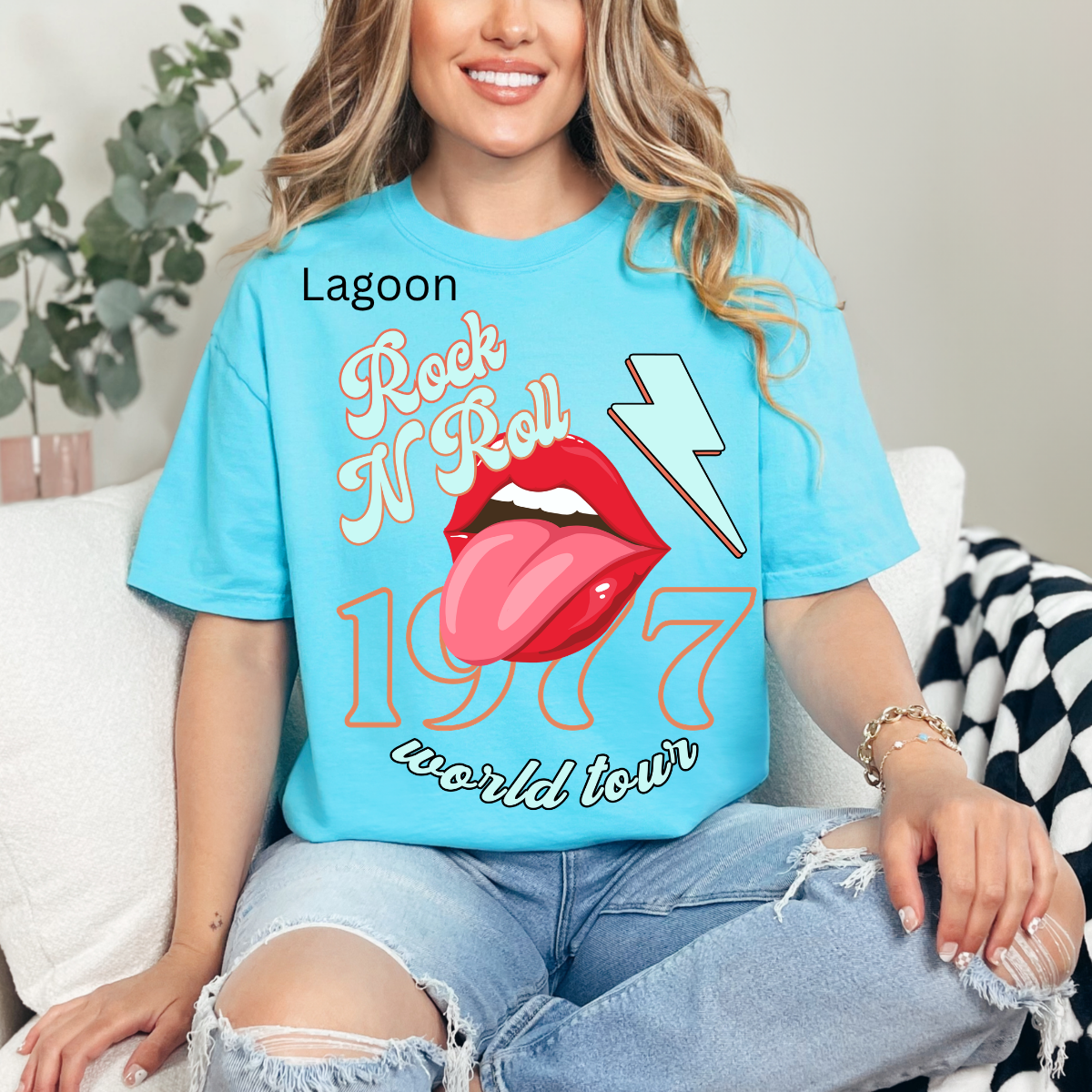Rock N Roll World Tour lagoon  Tshirt