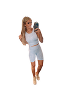 Sky Blue Workout Set