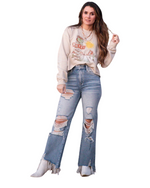 Let’s Go Vintage Cropped Jeans