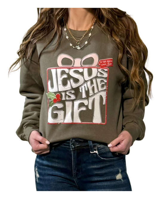 Jesus is the Gift Sweatshirt