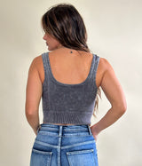 All Day Flex Ribbed Cropped Tank