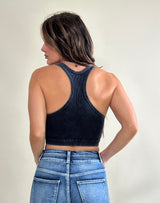 All Day Flex Cropped Racerback Tank