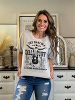 Just a Smalltown Tan Tshirt