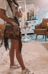 Rosa- Crossbody Western Fringe Purse