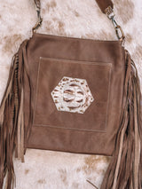 Lexi-XL Western Fringe Purse